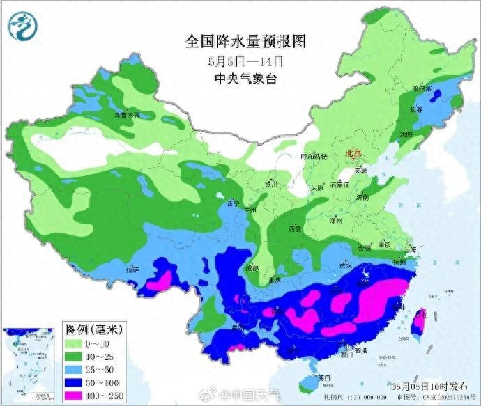 陕西五一降雨预报_西 安天气_陕西5月6日天气情况