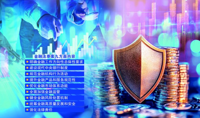 我国金融领域将迎来第一部管总的基础性法律 金融法草案向社会公开征求意见